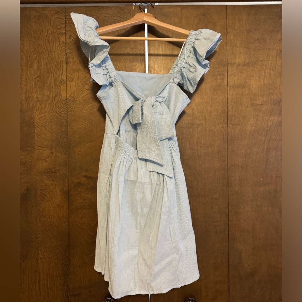 NWT blue mini dress